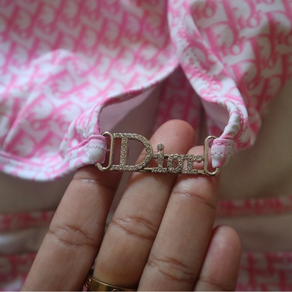 Pink Monogram Bikini Set - Picture 3 of 4